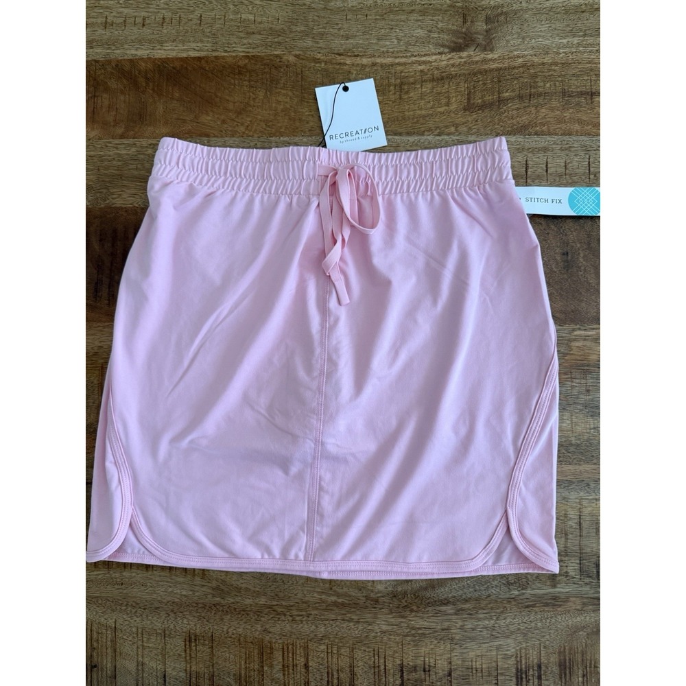 Recreation By Thread & Supply Skort Women's Small Pink Athletic Tennis Skirt NWT